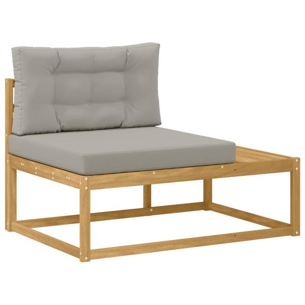 Outdoor-Sofagarnitur Polyester Weiß