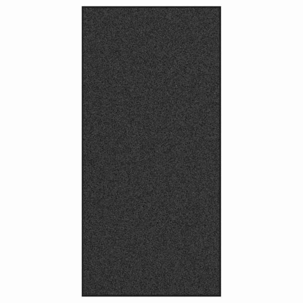 Fußmatte Anthrazit und Schwarz 120 x 250 cm 100% Polyamid