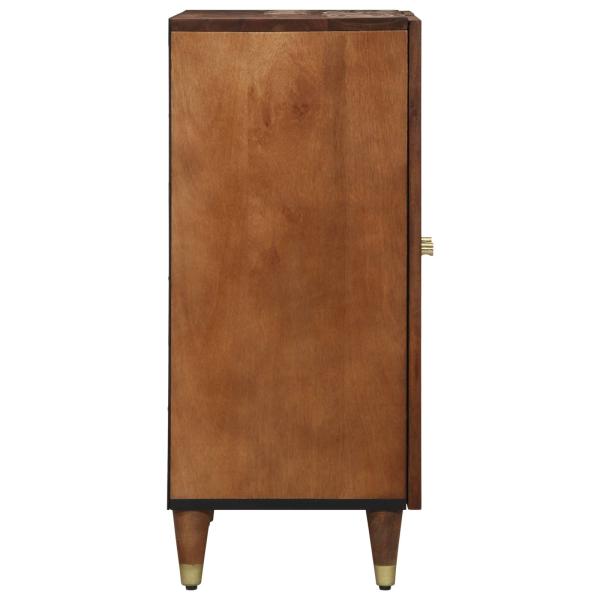 Sideboard 2 stk. 60 x 33 x 75 cm Massivholz Mango Honigbraun