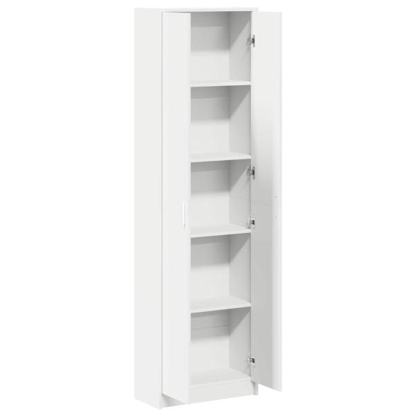 Kleiderschrank Weiß 55 x 25 x 189 cm Holzwerkstoff