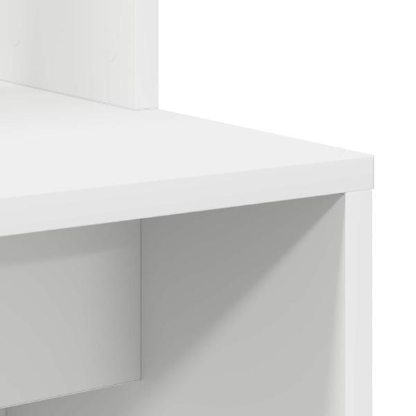 Schreibtisch 2 pcs Weiß