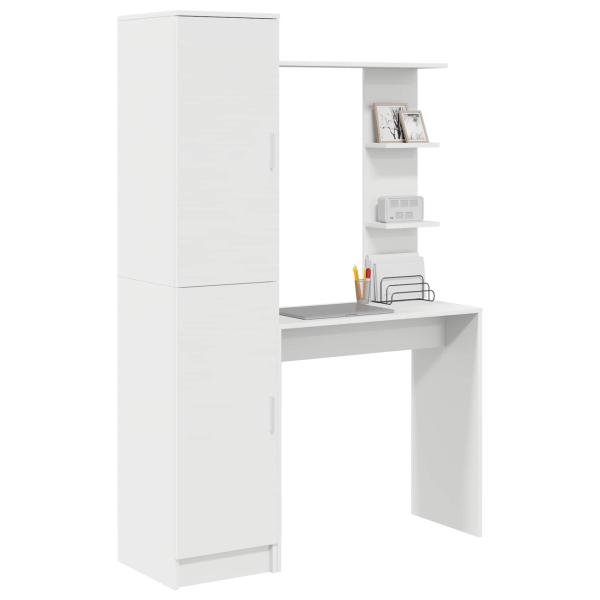 Schreibtisch 2 pcs Weiß