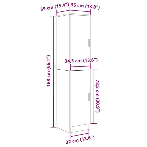Schreibtisch 2 pcs Sonoma-Eiche