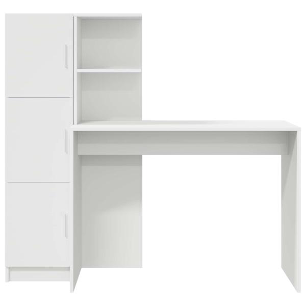 Schreibtisch 2 pcs Weiß
