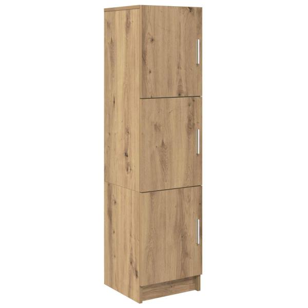 Schreibtisch Artisan-Eiche 133,5 x 50 x 124 cm 2 Stk.