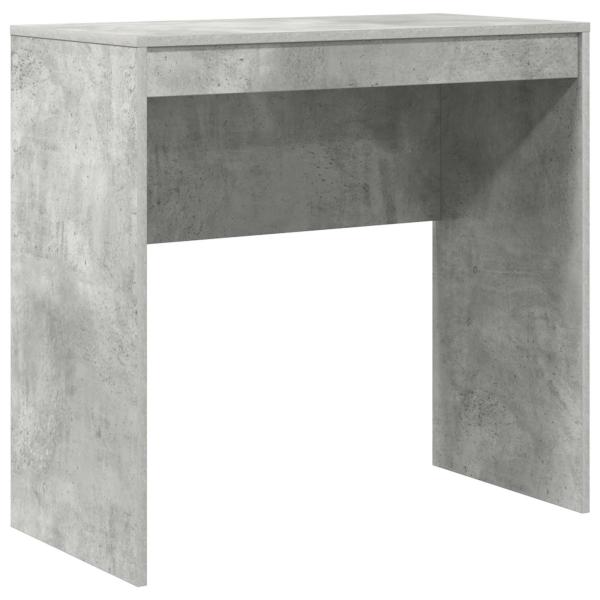 Schreibtisch mit Schubladen mit Regal 2 pcs Beton Grau