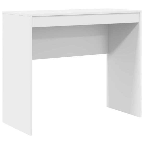 Schreibtisch mit Schubladen mit Regal mit Speicher 2 pcs Weiß