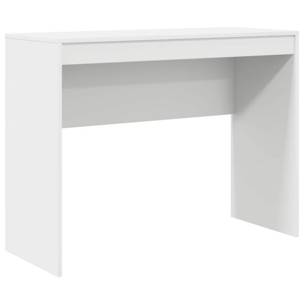 Schreibtisch mit Schubladen mit Regal mit Speicher 2 pcs Weiß