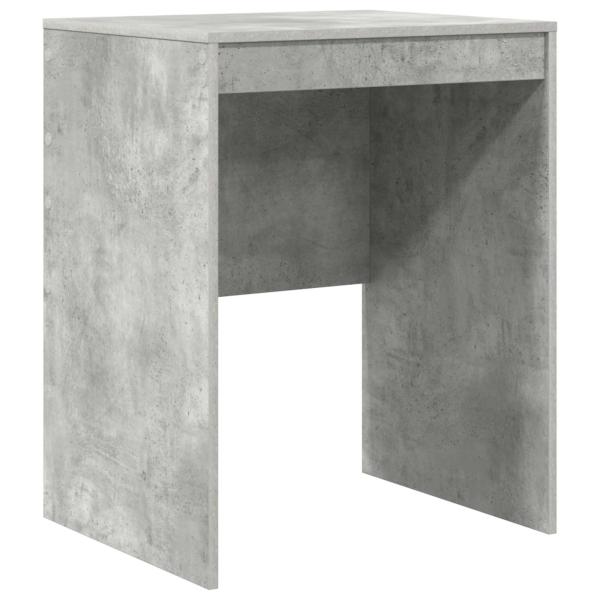 Schreibtisch mit Schubladen mit Regal 2 pcs Beton Grau