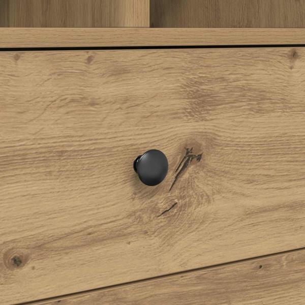 Schreibtisch Artisan-Eiche 115,5 x 50 x 127 cm 2 Stk.