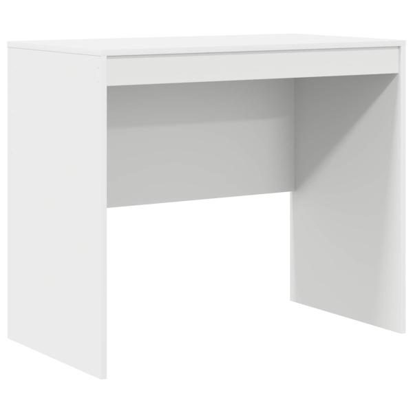 Schreibtisch mit Schubladen mit Regal mit Speicher 2 pcs Weiß