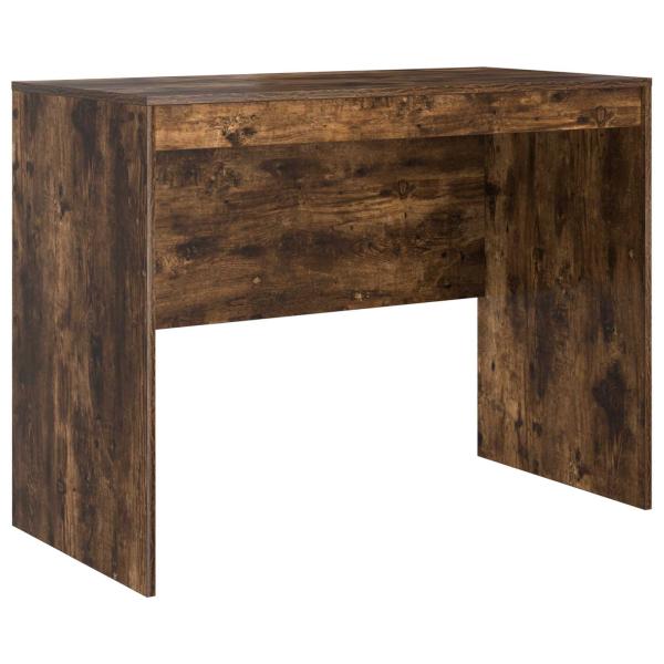 Schreibtisch mit Schubladen 2 pcs Geräucherte Eiche