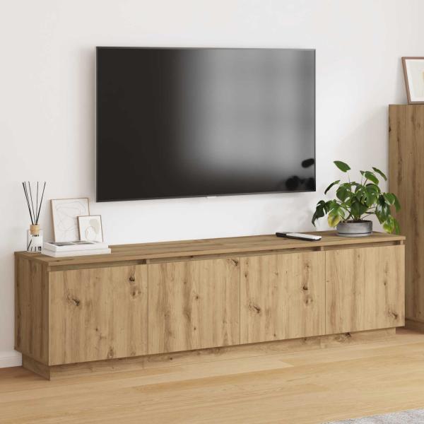 ARDEBO.de - TV-Schränk 180 x 38 x 49 cm Artisan-Eiche Holzwerkstoff