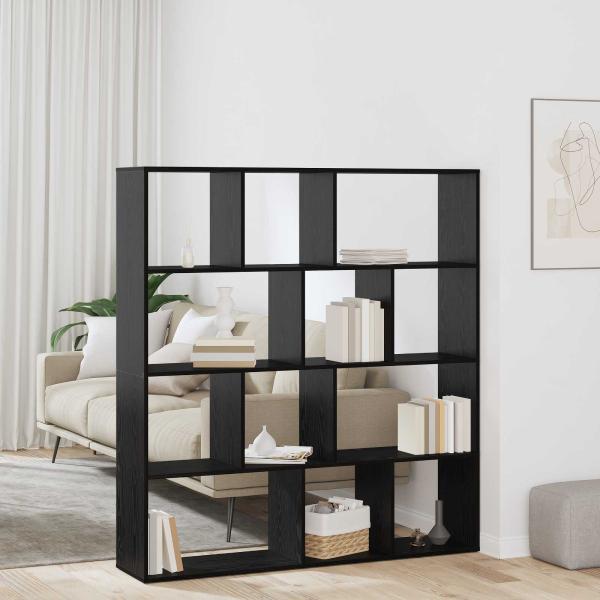 ARDEBO.de - Bücherregal 12 Ebenen 132 x 29 x 141,5 cm Holzwerkstoff
