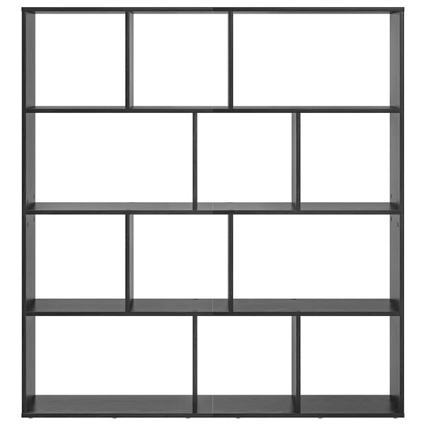 Bücherregal 12 Ebenen 132 x 29 x 141,5 cm Holzwerkstoff