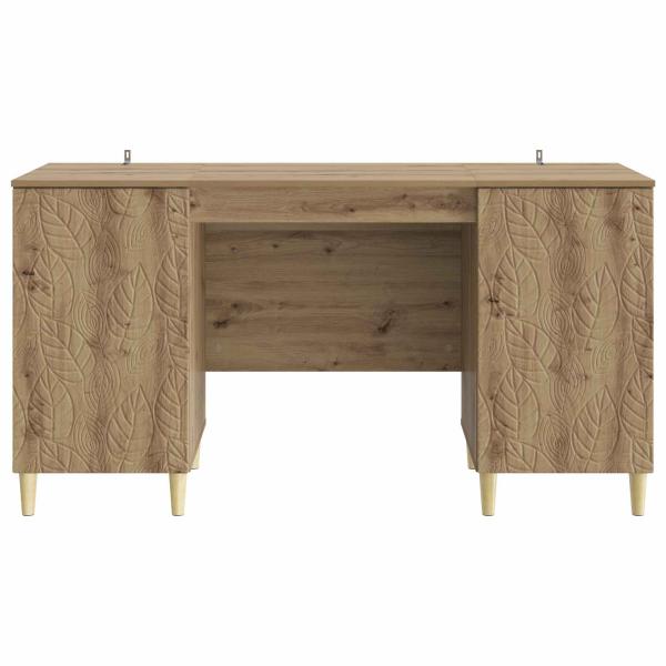 Schreibtisch Artisan-Eiche 142,5 x 50 x 75 cm Holzwerkstoff