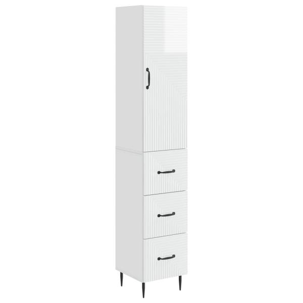 Schrankset 2 stk. 33 x 34,5 x 90 cm Holzwerkstoff