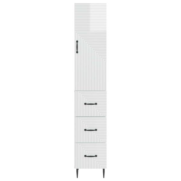 Schrankset 2 stk. 33 x 34,5 x 90 cm Holzwerkstoff