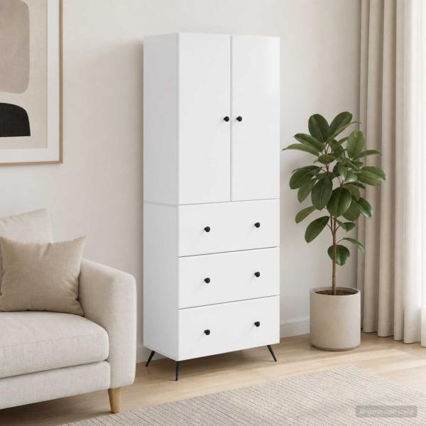 ARDEBO.de - Schrankset 2 stk. 66 x 34,5 x 90 cm Holzwerkstoff