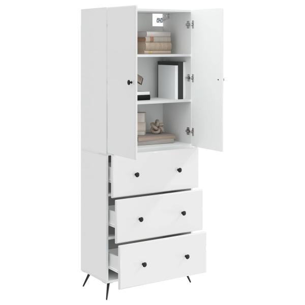 Schrankset 2 stk. 66 x 34,5 x 90 cm Holzwerkstoff