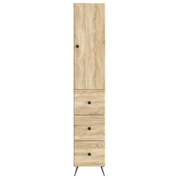 Schrankset 2 stk. 34,5 x 34,5 x 90 cm Holzwerkstoff