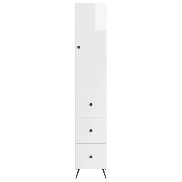 Schrankset 2 stk. 34,5 x 34,5 x 90 cm Holzwerkstoff