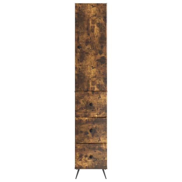 Schrankset 2 stk. 34,5 x 34,5 x 90 cm Holzwerkstoff