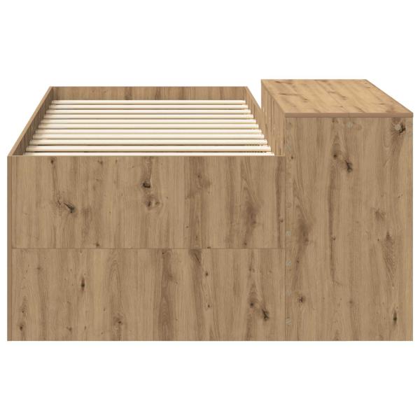 Hochbett mit Schreibtisch für Kinder Artisan-Eiche