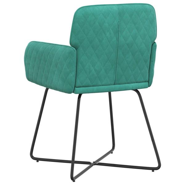Esszimmerstühle 4 Stk. Samt Türkis 59 x 56,5 x 86 cm