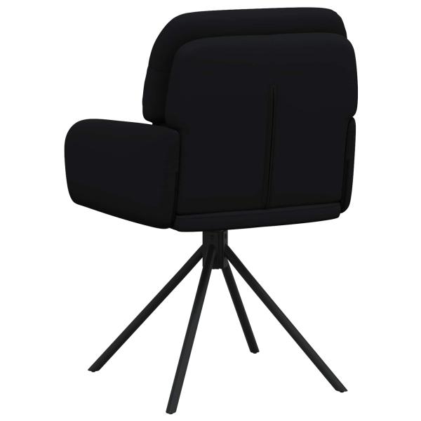 Drehstuhl Esszimmer 4 Stk. Kunstleder Schwarz 59 x 59,5 x 90 cm
