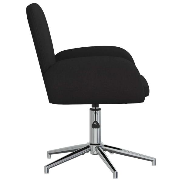 Bürostühle 2 Stk. 54 x 58 x 90 cm Schwarz Stoff