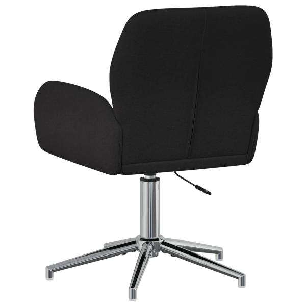 Bürostühle 6 Stk. 54 x 58 x 90 cm Schwarz Stoff
