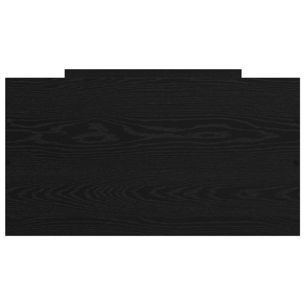 Bettrahmen Schwarze Eiche Holzwerkstoff