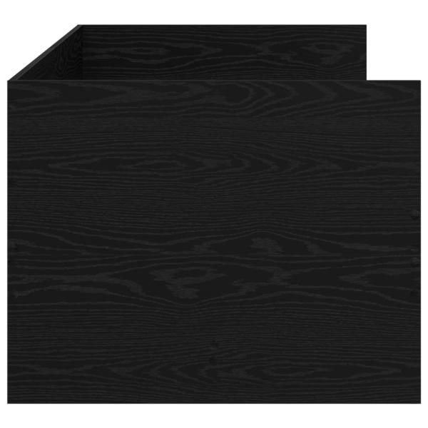 Tagesbett mit Schubladen Schwarze Eiche Holzwerkstoff