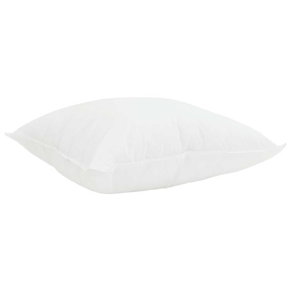 Bettwäsche-Set Weiß 155 x 200 cm Baumwolle, Bambus, Polyester