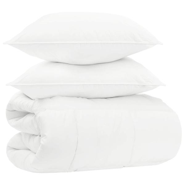 ARDEBO.de - Bettwäsche-Set 155 x 220 cm Keine Baumwolle, Bambus, Polyester