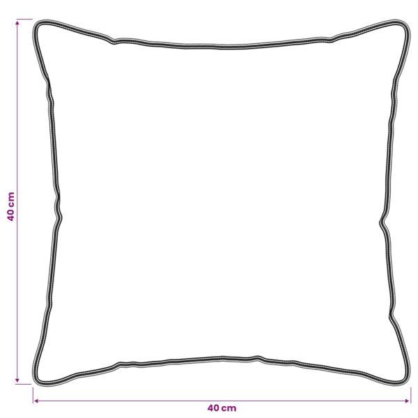 Bettwäsche-Set mit Kissen Weiß 140 x 220 cm Polyester, Bambus