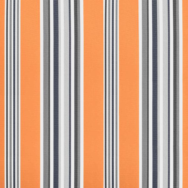 Markisenersatzstoff Blau und Orange 400 x 300 cm Polyester