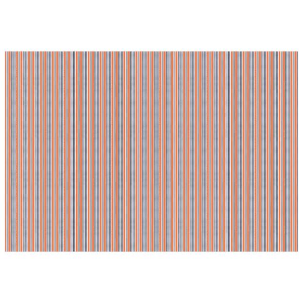 Markisenersatzstoff Blau und Orange 450 x 300 cm Polyester