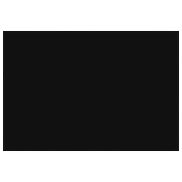 Markisenersatzstoff Schwarz 350 x 250 cm Polyester