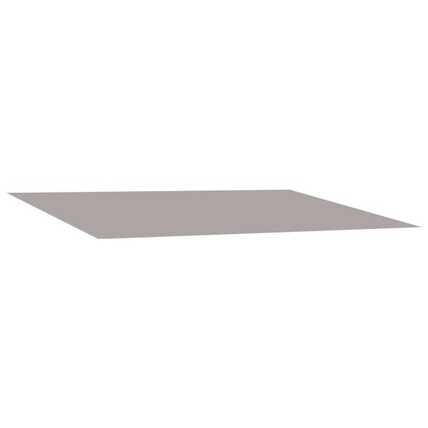 Markisenersatzstoff Hellgrau 300 x 250 cm Polyester