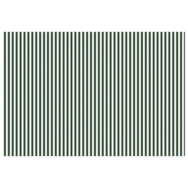 Markisenersatzstoff Grün und Weiß 450 x 300 cm Polyester