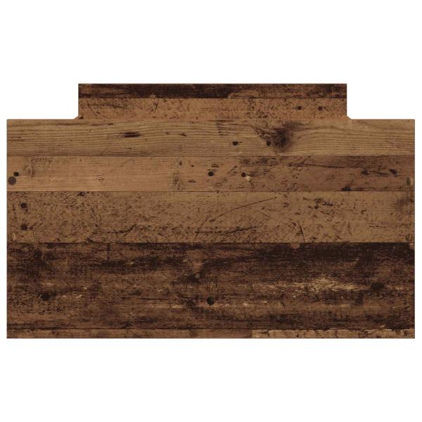 Bettrahmen Altholz 90 x 200 cm Holzwerkstoff