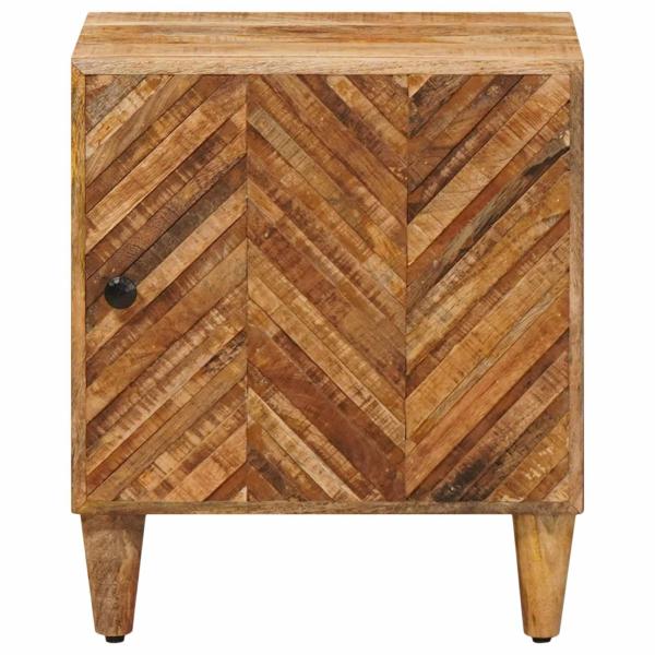 Nachttisch Braun 40 x 33,5 x 46 cm Massivholz Mango