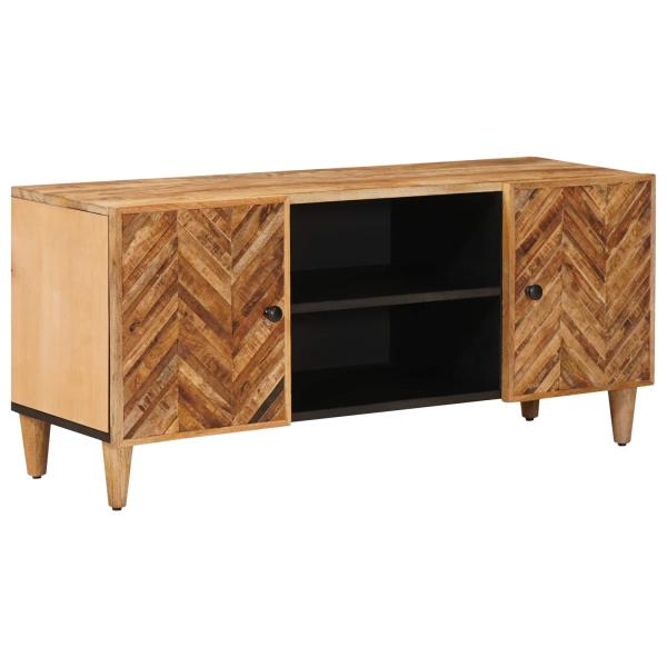 ARDEBO.de - Stauraumschr?nke Braun 105 x 33,5 x 46 cm Massivholz Mango