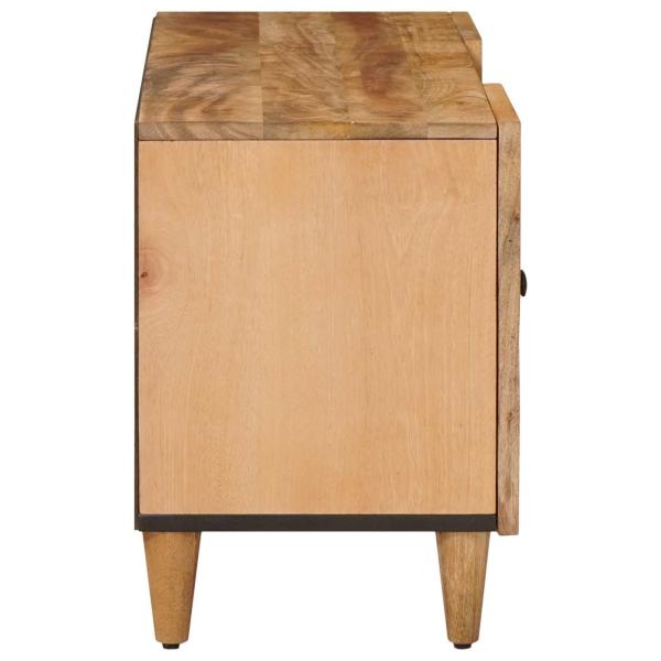 Stauraumschr?nke Braun 105 x 33,5 x 46 cm Massivholz Mango