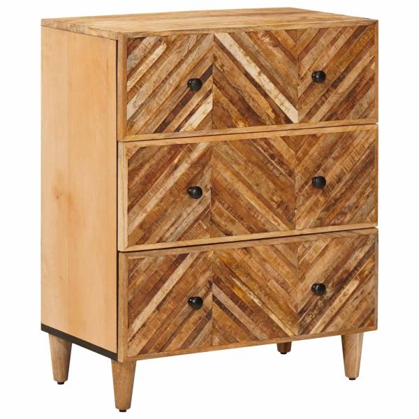 ARDEBO.de - Stauraumschränke Braun 60 x 33,5 x 75 cm Massivholz Mango