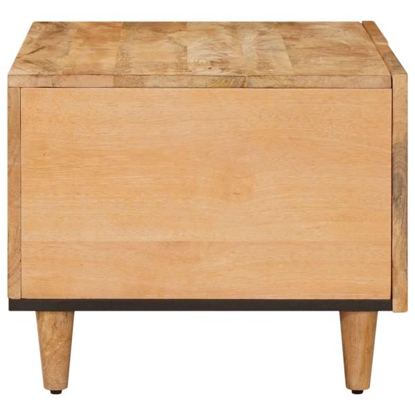 Couchtisch Braun 80 x 50 x 40 cm Massivholz Mango