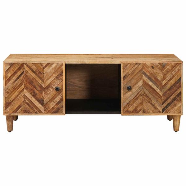Couchtisch Braun 100 x 54 x 40 cm Massivholz Mango