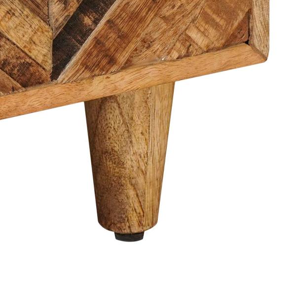 Couchtisch Braun 100 x 54 x 40 cm Massivholz Mango